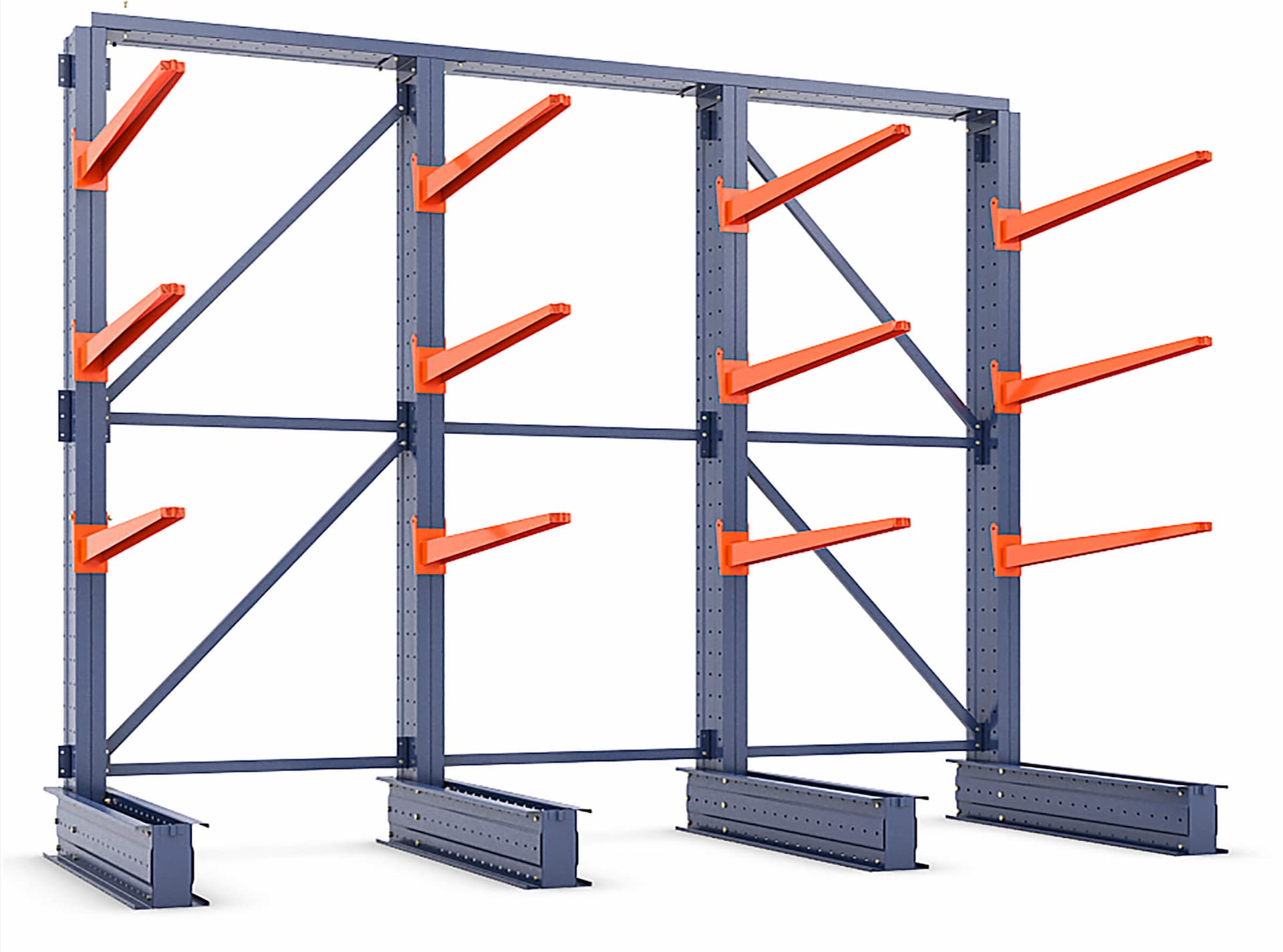 estanteria cantilever montado