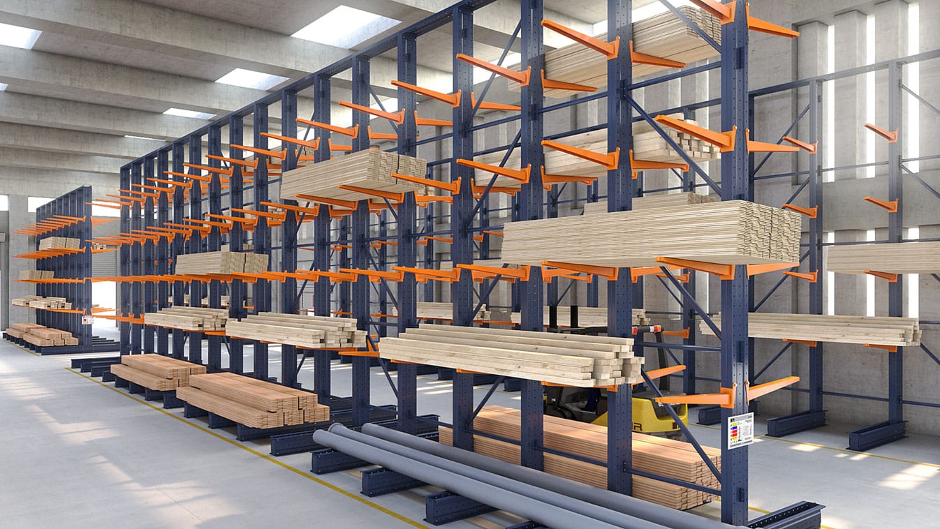 Estanterias Cantilever Almacen